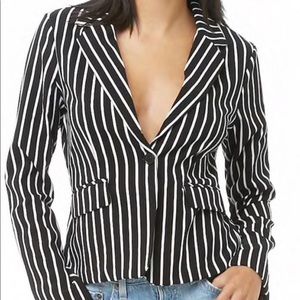 Sexy striped blazer and pants set